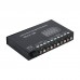 TZT 7 Band Equalizer Car Audio EQ Tuning Crossover Amplifier DC 12V Pre-parametric with Subwoofer
