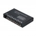 TZT 7 Band Equalizer Car Audio EQ Tuning Crossover Amplifier DC 12V Pre-parametric with Subwoofer