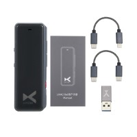 XDUOO Link2 Bal USB DAC Decoder Headphone Amplifier True Balanced Structure for Dynamic Earbuds