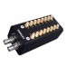 8 Channels Signal Amplifier Antenna Distribution System Audio RF Distributor For Recording Interview Wireless Microphone