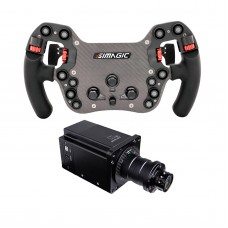 Simagic FX Formula Extreme Wheel Single Clutch Steering Wheel with Alpha Mini Base for Direct Drive Simulator Racing Game