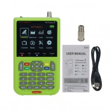 GTMEDIA V8 Finder 2 Satellite Finder Portable Satellite Signal Finder DVB-S/S2/S2X w/ 3.5" LCD