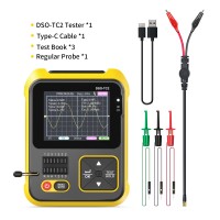 2-In-1 Digital Oscilloscope and LCR Tester DSO-TC2 (Standard Version) for Electronic DIY Teaching
