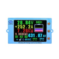 120V 100A Coulomb Meter DC Voltage and Current Meter VAC8910F with 3.5" Screen without Bluetooth