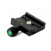 QR-60 Quick Release Clamp Quick Release Plate w/ 13.2-22LB Load Capacity for DSLR Tripod Stand