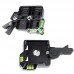 QR-40 Quick Release Clamp QR Clamp Tripod Ball Head Quick Release Plate 1/4 3/8 Screw Camera Parts