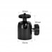 K-26 Mini Ball Head Aluminum Alloy Tripod Head 360-Degree Panoramic Head for Tripod Stand DSLR