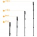 BEXIN P-264B 59" Camera Monopod Aluminum Alloy Monopod w/ Removable Foot Pad for DSLR Live Stream