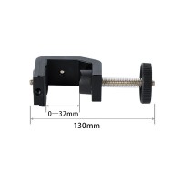 WN-30 C Clamp Mount Aluminum Alloy Desktop Camera Clamp 1/4 Screw Thread for Mobile Phone Camera