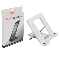 BEXIN Tablet Stand Holder Featuring Adjustable Angles IPD-01-W (White) for 7-11" Tablet iPad Phone