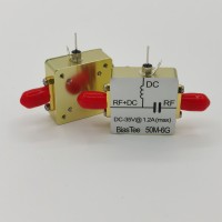 Bias Tee 50M-6GHz Module Maximum 1200MA DC-35V 1.2A Max RF DC Blocking Featuring Low Insertion Loss