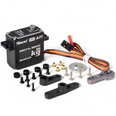 9imod 50KG 180° Digital Servo 14V HV Brushless Servo Metal Gear BLS-HV50MG for RC Car Truck Boat