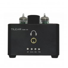 TILEAR TUBE-08 Bluetooth DAC Receiver Headphone Amp TPA6120 w/ AUX Output Adjustable Bass Treble