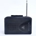 3-In-1 Stereo Cassette Player AM/FM Radio TON009 Black with External Speakers 3.5mm Earphone Jack