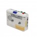 TON010S Cassette Converter Cassette Tape To MP3 Converter Cassette Player with Transparent Shell