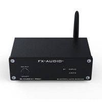 FX-AUDIO- Desktop Bluetooth Audio Receiver Bluetooth DAC Bluetooth 5.1 BL-MUSE-01 PRO+ Black