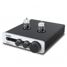 FX-AUDIO- DAC Desktop USB DAC ES9018K2M 6N3 Tubes High Quality Audio Decoder TUBE-06MKII Silver