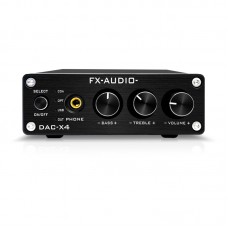 FX-AUDIO- DAC-X4 Desktop Headphone Amplifier DAC MAX97220 USB DAC Decoder with Hifi Sound Quality