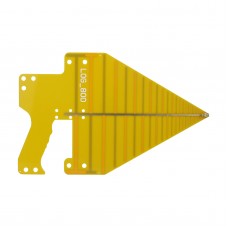 100M-12GHz High-Gain Directional Antenna LOG_800 of High Precision for Signal Amplifier Radio Receiver