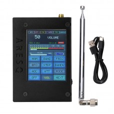 ARESQ AQ1 Mini Full Band Radio All Band Radio Receiver FM LW MW SW-SSB Si4732 Chip with 2.8" Touch Screen