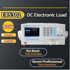 ET5302 400W 15A 500V DC Electronic Load Programmable Load Used in Charger Power Supply Tests