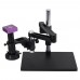 HAYEAR 51MP Industrial Microscope Video Microscope Camera w/ 180X C-Mount Lens 144-LED Ring Light Stand for PCB Repair