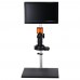 HAYEAR 24MP 2K HDMI USB Industrial Microscope Camera 150X Lens 11.6" LCD for Phone PCB Soldering