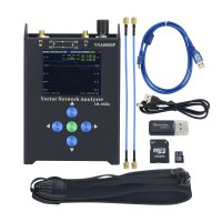 1M-6GHz Portable Vector Network Analyzer VNA Analyzer with Display Aluminum Shell VNA6000P