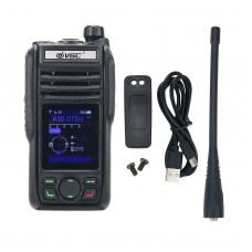 VR-N75 IP67 Walkie Talkie Handheld Transceiver GPS Display Position w/ USB Battery For Travel Rescue