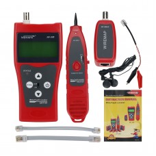 Noyafa NF-308 LAN Network Cable Tester Telephone Wire Tracker for Cat5e Cat6e RJ45 Coacial BNC RJ11 Line Finder