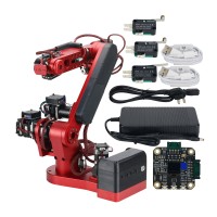 AR4 6DOF Robot Arm Robotic Arm Desktop Mechanical Arm with Motor Controller ROS Open Source 2KG Load