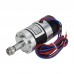 WS55-140 300W DC36V 12000RPM Spindle Motor w/ Driver Clamp Speed Meter Power Supply for Engraving