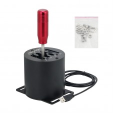 SIMSONN PC Gear Shifter Racing Shifter (7+R Long Base) H Sequential Gear for Euro Truck Simulator 2 Horizon G27 G29