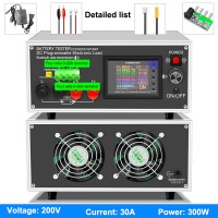 DLB300 Battery Tester DC Programmable Electronic Load CC/CR/CP/CV/PT/BRT (200V 30A 300W)