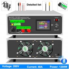 DLB1200 Battery Tester DC Programmable Electronic Load CC/CR/CP/CV/PT/BRT (200V 40A 1200W)