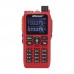 UV-668 5W Walkie Talkie Portable Handheld Transceiver VHF UHF Radio 240 Channels Red