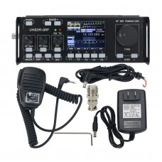 HamGeek MCHF V0.6.3 HF SDR Transceiver QRP Transceiver Amateur Ham Radio (Transparent Buttons)