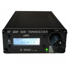 HamGeek uSDX-8Band HF QRP SDR Transceiver All Mode SSB/CW Transceiver with LCD Display