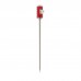 MA-12 7MHz-50MHz Portable GP Antenna HF Antenna Shortwave Antenna Used Outdoors (Wine Red)