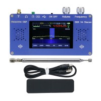 Malachite DSP SDR V4 Stereo Radio Receiver 1.10D Hardware Aluminum Shell Built-in Lithium Battery