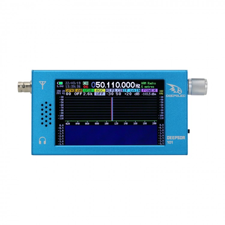 DeepSDR 101 Software Defined Radio SDR Radio Receiver FM/AM/LW/MW/SW