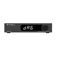 SMSL DA-6 High Resolution Power Amplifier 70Wx2 Hifi Power Amp (Black) with Remote Control