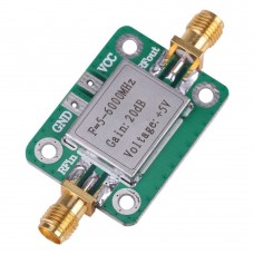 5-6000MHz RF Power Amplifier UWB Medium Power RF Power Amp Gain 20DB SMA Female Connector