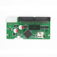 Iteaduino SCSI2SD Board SCSI to SD Adapter Emulated SCSI-2 Hard Drive Slot Micro SD Memory Card Slot