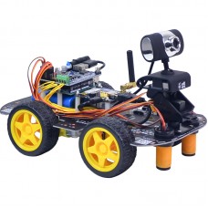 XIAOR GEEK DS Robot Smart Robot Car Kit Wifi Bluetooth Obstacle Avoidance Robot (Original Board for Arduino UNO)