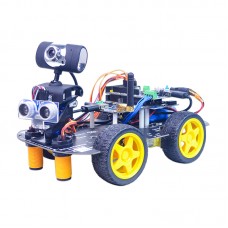 XIAOR GEEK DS Robot Car STM32 Wifi Programmable Obstacle Avoidance Robot Kit Line Tracking Robot
