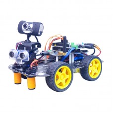 XIAOR GEEK DS Robot Car STM32 Wifi Obstacle Avoidance Robot Kit Line Tracking Robot Car + 45 Sensors