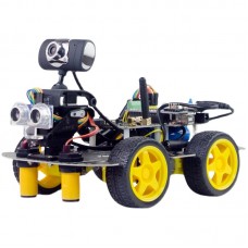 XIAOR GEEK Wifi Bluetooth Video Smart Robot Car Kit 4WD Robot Car DIY with STM32 Motherboard