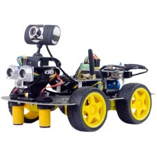 XIAOR GEEK Wifi Bluetooth Video Smart Robot Car Kit 4WD Robot Car DIY with XR-UNO Motherboard