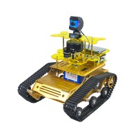 XIAOR GEEK XR-SLAM Lidar Robot Car with HD Camera ROS Robot Tank Car Assembled 12V 8400Mah Golden